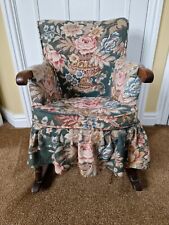 VINTAGE OAK (?) CHILDS ROCKING CHAIR. PRICE REDUCTION.