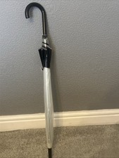 New Clear Umbrella Transparent Umbrella Black Handle