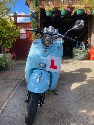 Retro scooter 50cc - retro,
