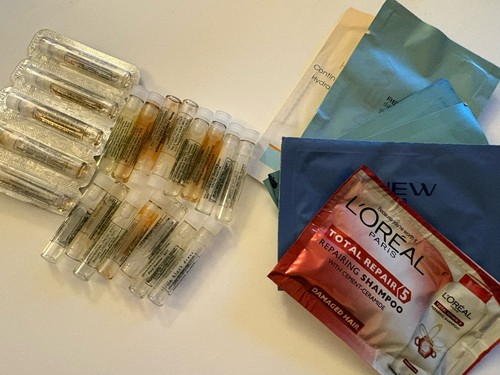 Perfume skincare samples - 20,