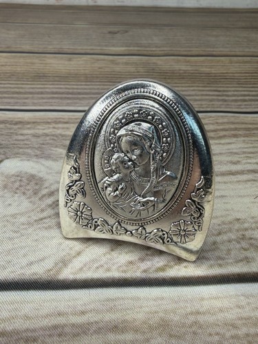 Mini catholic madonna child - madonna, &