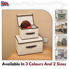 Foldable Storage Boxes with