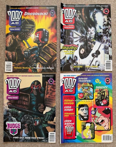 2000ad comics x20 continuous - 2000ad,