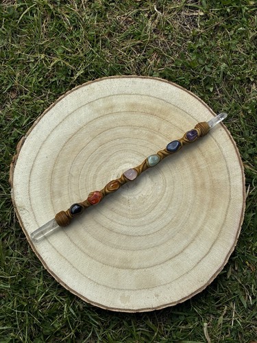 Double terminated chakra - double, wand