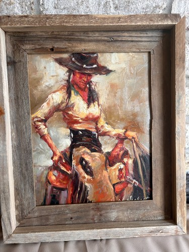 Teeter cowgirl oil - a,
