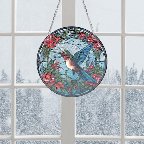 Stained glass window - stained, hanging