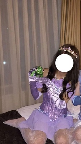 Rapunzel cosplay dress set - cosplay,