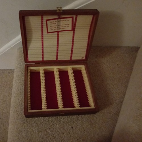 Vintage wooden 35mm slide - vintage,