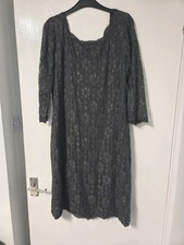 Kaliko Grey Lace Size 16 Knee