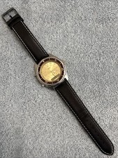 VINTAGE CASIO AMW-320R  “Arnie” Rotating Bezel Analog/digital Display Runs Great