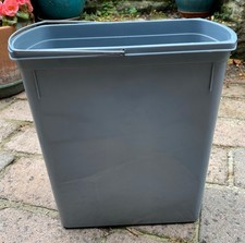 Hailo Waste Bin Uno 18L replacement bin, Grey, with handle