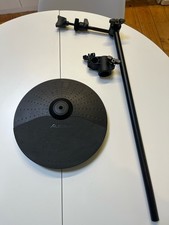 Alesis Nitro 10" Electronic Cymbal with Choke + Long Cymbal Arm & Nitro Clamp