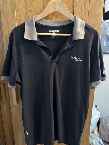 Lambretta polo large black and - polo,