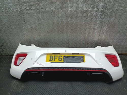 Kia picanto bumper - rear, clear