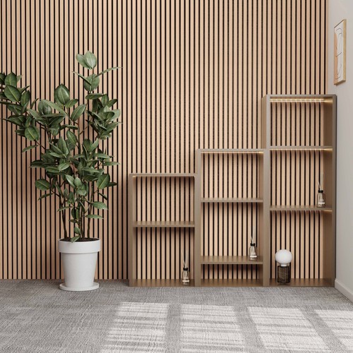 Acoustic mdf slat wood - acoustic,