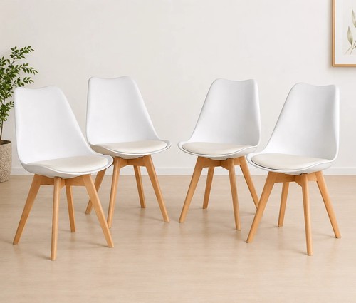 Set modern padded seat - of,
