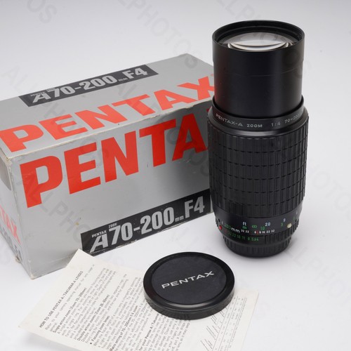 Pentax 200mm zoom lens - a,