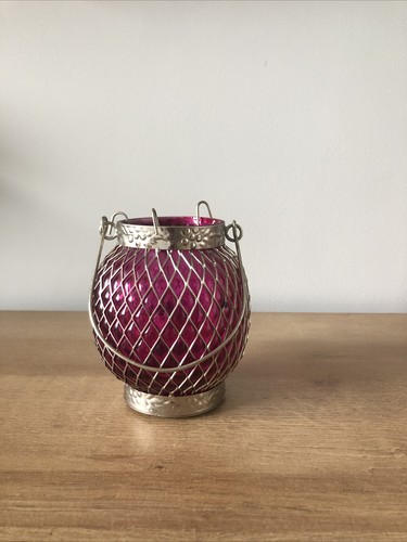 Glass tea light - tea, holder