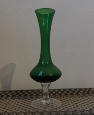 Vintage Forest Green Glass