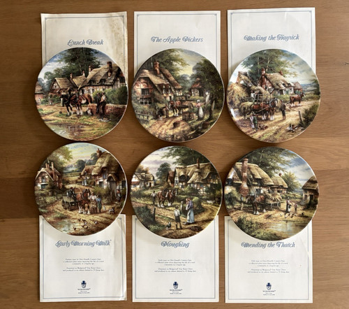 Wedgewood plates country - plates,