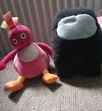 Kids twirly Woos and among us Teddy's Soft Plush Toy Bundle