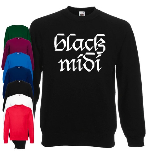 Black midi jumper - midi, rock