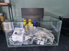 Fluval Edge Black Fish Tank with Accessories