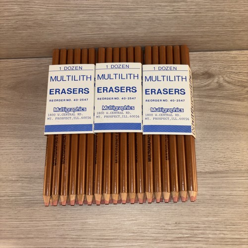 Vintage multilith eraser - multilith,