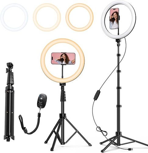 Atumtek ring light with - 12",