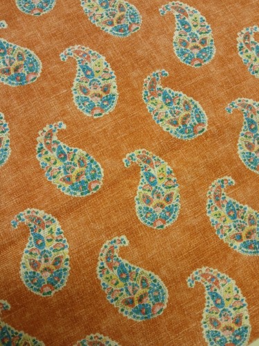 Baker patola paisley - paisley, red