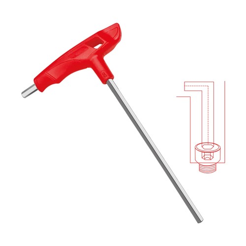 6mm handle allen wrench set - 6mm,