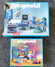 Playmobil Boxed Sets #3964 #3981 Hospital Beds Toys & Figures ~ FREEPOST UK✅