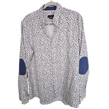 Zara Mens Floral Button Down