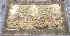 4x3 ft Vintage French Tapestry