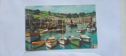 Vintage postcard mevagissey - vintage,