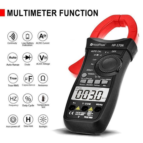 Trms digital clamp - trms, meter