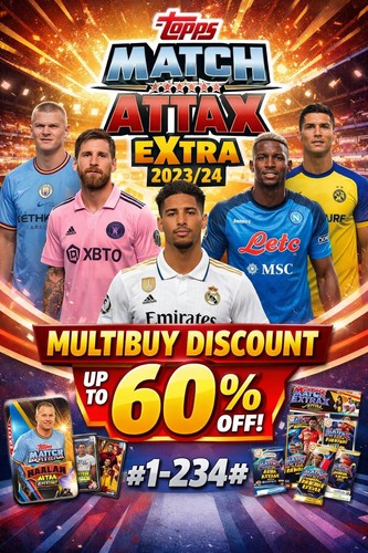 Match attax extra 2023 - match,
