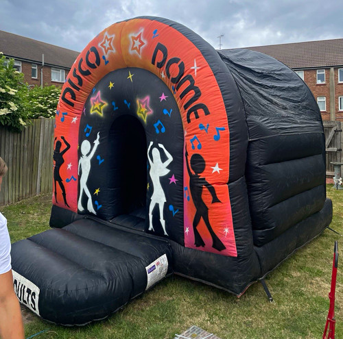 Disco dome inflatable bouncy - dome,