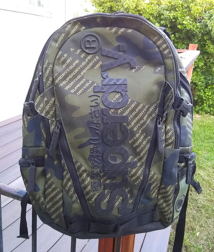 Superdry black label camo - black,