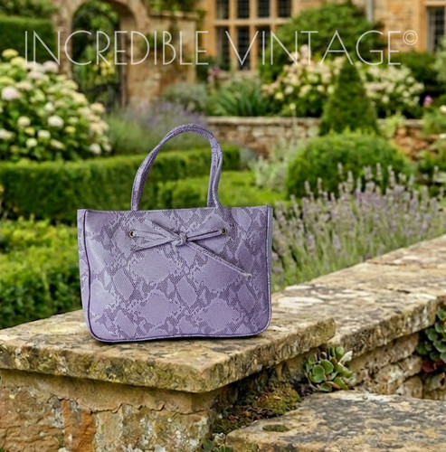 Vintage lavender snakeskin - lavender,