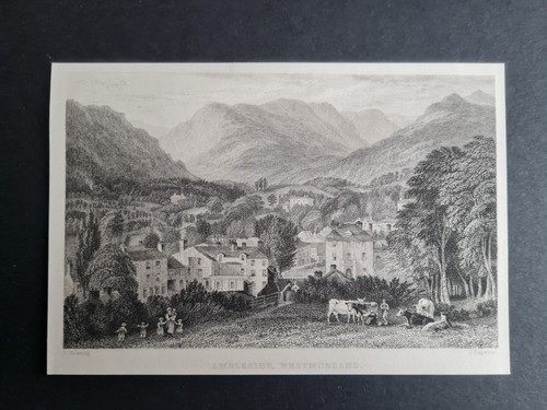Antique 1835 print - ,