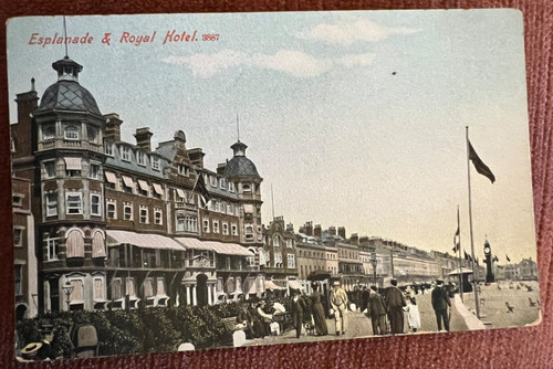 Antique postcard weymouth - antique,
