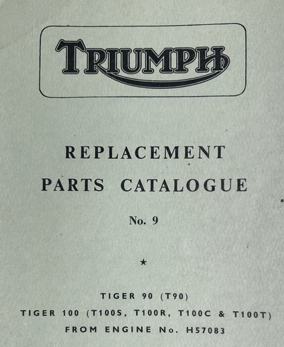 Triumph tiger 100 - tiger,