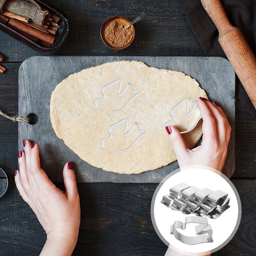 Pcs biscuit baking mould - 5,
