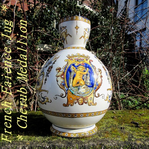 Antique france faience - france,