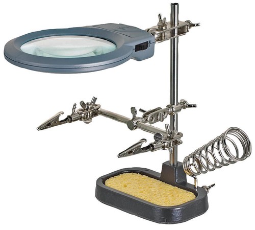 Duratool led magnifying lamp - led,