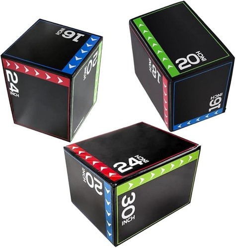 Soft foam plyo box in - plyo, –