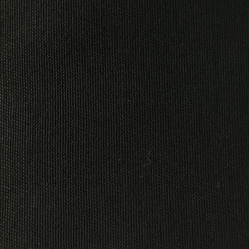 Black stretch cotton drill - black,