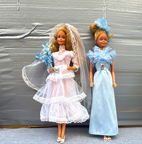 Vintage 1980s barbie bride - barbie, and