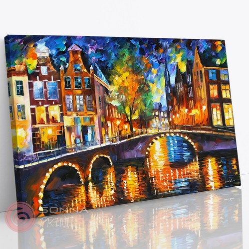 Leonid afremov bridges - leonid,